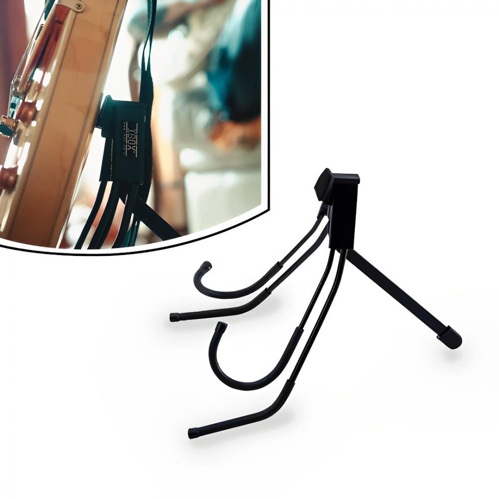 Suporte Portátil De Chão Para Guitarra Baixo - Ibox Sgb